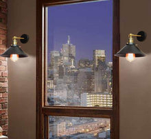 Load image into Gallery viewer, Vintage Industrial Metal Wall Sconce Lighting 180 Degree Adjustable Wall Lamp Wall Mount Light Fixture