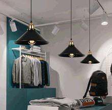 Load image into Gallery viewer, Chandelier Light Indoor Chandelier Modern Retro Wrought Iron Ceiling Pendent Lamp Black
