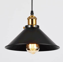 Load image into Gallery viewer, Chandelier Light Indoor Chandelier Modern Retro Wrought Iron Ceiling Pendent Lamp Black