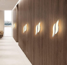 Load image into Gallery viewer, LED Interior Wall Light Acrylic Spiral Light White Wall Light 18 W Warm White Light