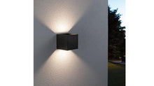 Load image into Gallery viewer, LED Wall Light Anthracite Aluminium Modern IP65 Waterproof Outdoor/Indoor Cool White