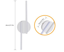 Load image into Gallery viewer, Indoor Wall Light LED Warm Light 6 W White Finish