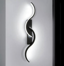 Load image into Gallery viewer, LED Indoor Wall Light 60 cm Black Aluminum Wall Lamp 16 W Modern Wall Lamp Cool White 6500 K