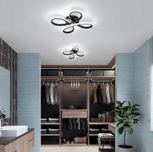 Load image into Gallery viewer, Modern LED Ceiling Light Black/White LED Ceiling Light Fixture Indoor Ceiling Lamp 33W