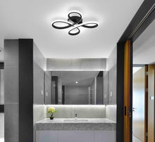 Load image into Gallery viewer, Modern LED Ceiling Light Black/White LED Ceiling Light Fixture Indoor Ceiling Lamp 33W