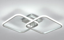 Load image into Gallery viewer, Ceiling Lamp LED Modern Ceiling Light Silver 64 cm Cool Light