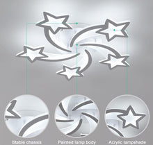 Load image into Gallery viewer, LED Ceiling Light, Dimmable Ceiling Light with Remote Control 70cm White