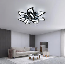 Load image into Gallery viewer, LED Ceiling Light 85 W Dimmable Ceiling Light with Remote Control White/Black