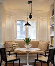 Load image into Gallery viewer, Pendant Light Edison Island Lamp Rustic Ceiling Light Black Height Adjustable