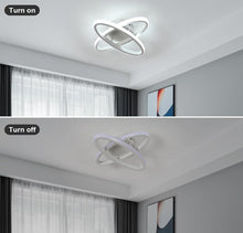 Load image into Gallery viewer, Modern LED Ceiling Light White Creative Oval Cool White 30cm