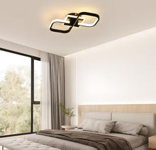 Load image into Gallery viewer, LED Ceiling Light 36W Black/White Square LED Ceiling Light for Kitchen, Bedroom, Dining Room