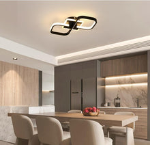 Load image into Gallery viewer, LED Ceiling Light 36W Black/White Square LED Ceiling Light for Kitchen, Bedroom, Dining Room