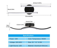 Load image into Gallery viewer, LED Ceiling Lights 2 Black Parallels 14W Cool White Light