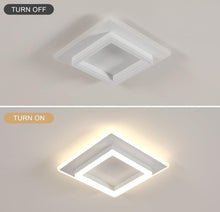 Load image into Gallery viewer, LED Ceiling Lamp Square Surface Mounted White Modern 30W 3000K