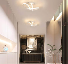 Load image into Gallery viewer, Modern LED Ceiling Light 30 cm White/ Black 3 Color Lights