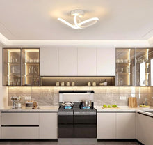 Load image into Gallery viewer, Modern LED Ceiling Light 30 cm White/ Black 3 Color Lights