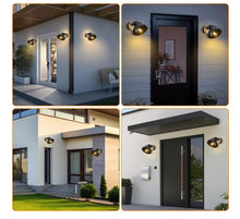 Load image into Gallery viewer, Wall Light Black E27 Wood Retro Lights Vintage Lamp