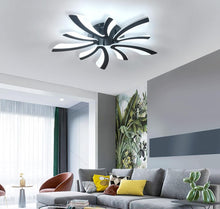 Load image into Gallery viewer, LED Ceiling Light Dimmable with Remote Control 70cm Black