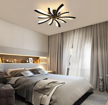 Load image into Gallery viewer, LED Ceiling Light Dimmable with Remote Control 70cm Black