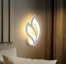 Load image into Gallery viewer, LED Indoor White Wall Light Creative Leaf-Shaped Wall Lamp 3000K 29cm
