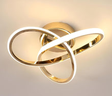 Load image into Gallery viewer, Modern Golden LED Ceiling Light Interior Lighting Cold White 30 cm