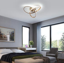 Load image into Gallery viewer, Modern Golden LED Ceiling Light Interior Lighting Cold White 30 cm