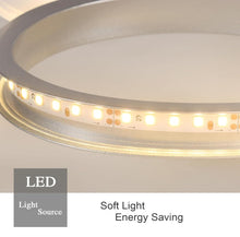 Load image into Gallery viewer, Modern LED Silver Ceiling Light Flower Shape Warm White Light 30cm