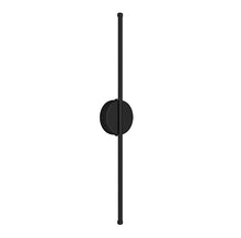 Load image into Gallery viewer, Black 60cm Long Strip Linear LED Indoor Wall Light Wall Sconce Warm Light