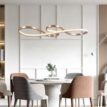 Load image into Gallery viewer, LED Ceiling Light Chandelier Pendant Light Gold/Black Dimmable With Remote Control 75cm