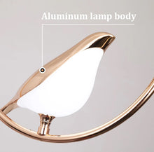 Load image into Gallery viewer, Modern Bird Gold Chandelier LED Pendant Light Ceiling Lamp 3 Color Lights
