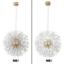 Load image into Gallery viewer, Chandelier Gold Crystal Firework Pendant Ceiling Light 16Lights G9