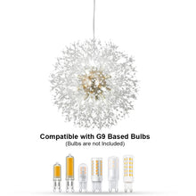 Load image into Gallery viewer, Chandelier Gold Crystal Firework Pendant Ceiling Light 16Lights G9