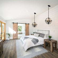 Load image into Gallery viewer, Pendant Light Industrial Globe Lighting Chandelier Hanging Bronze/Black 32cm