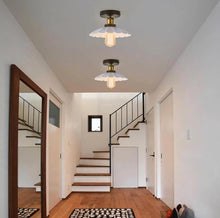 Load image into Gallery viewer, 2Pack Ceiling Light Flush Mount E27 Lamp White Scalloped Shade Modern
