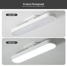 Load image into Gallery viewer, Flush Mount LED Ceiling Light Black/White with Remote Control 70cm Dimmable