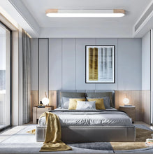 Load image into Gallery viewer, Modern LED Ceiling Light Dimmable with Remote Control Oval Light Black/Gold 100cm