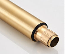 Load image into Gallery viewer, Basin Hot and Cold Water Faucet Kitchen Faucet Brushed Black/Gold Deck Mounted 360 Rotating Basin Sink Tap Mixer