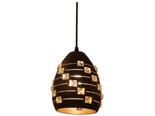 Load image into Gallery viewer, Modern Crystal/Black Pendant Light LED Lighting Ceiling Lamp Retro Unique