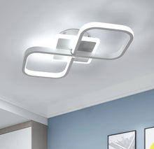 Load image into Gallery viewer, LED Ceiling Light 36W Black/White Square LED Ceiling Light for Kitchen, Bedroom, Dining Room