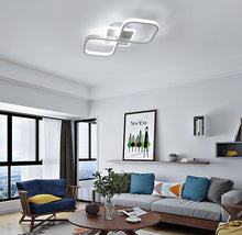 Load image into Gallery viewer, LED Ceiling Light 36W Black/White Square LED Ceiling Light for Kitchen, Bedroom, Dining Room