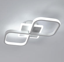 Load image into Gallery viewer, LED Ceiling Light 36W Black/White Square LED Ceiling Light for Kitchen, Bedroom, Dining Room