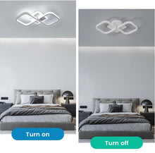 Load image into Gallery viewer, LED Ceiling Light 36W Black/White Square LED Ceiling Light for Kitchen, Bedroom, Dining Room