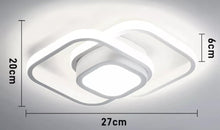 Load image into Gallery viewer, LED Ceiling Lights Indoor Lighting Fixtures Ceiling Lamps Home Decor Lighting Black/White