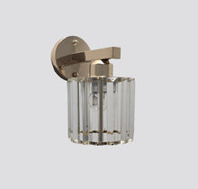Load image into Gallery viewer, Crystal Cups Wall Lamp Retro Wall Light Glass Shade E27 Black/Gold Wall Sconces E27
