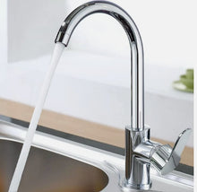 Load image into Gallery viewer, Kitchen Tap Modern Single Lever Kitchen Faucet Chrome Finish