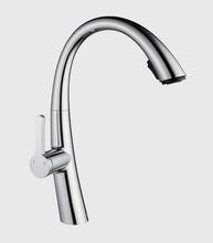 Load image into Gallery viewer, Kitchen Tap Chrome Single Handle Stainless Steel Kitchen Faucet
