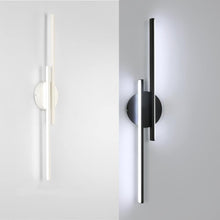 Load image into Gallery viewer, Modern Linear LED Wall Light 60cm Cool White 6500K Black/White