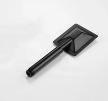 Load image into Gallery viewer, Square Black Matt Handset For Bath Mixer Tap Or Shower Black Matt