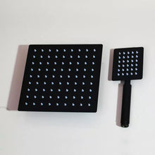 Load image into Gallery viewer, black thermostatic shower concealed
