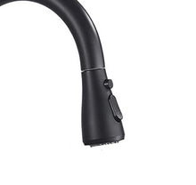 Load image into Gallery viewer, Black Matte Sprayer Head Replacement Black Shower Tap Pull Out Spray Head Replacement Sprayer Kitchen Plumbing